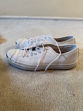Classic White Low-Top Leather Jack Purcell Converse